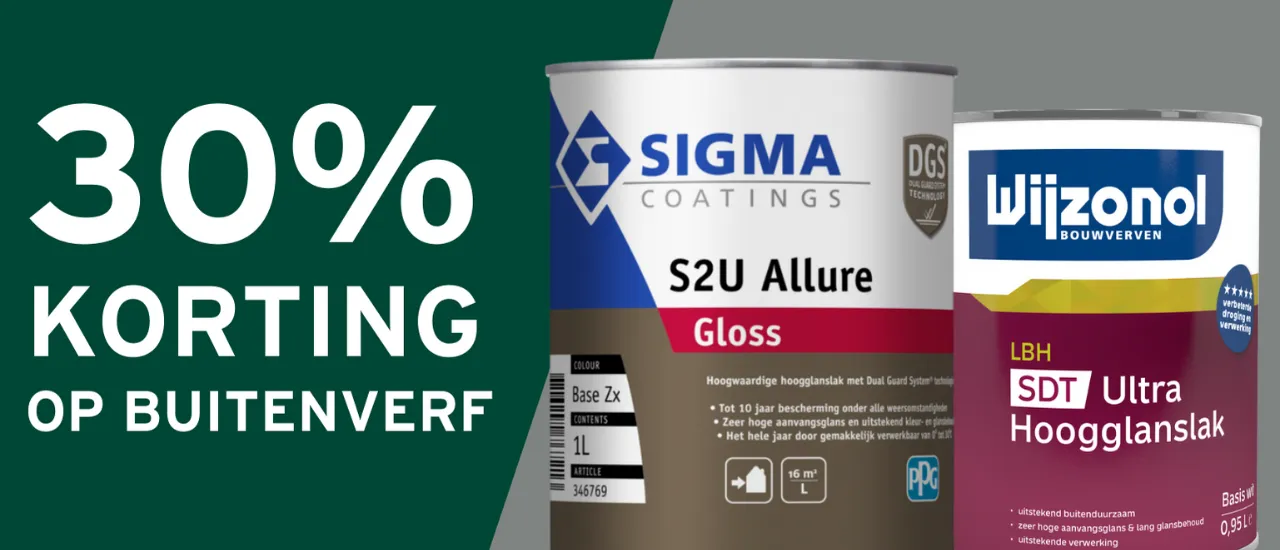 30% actie