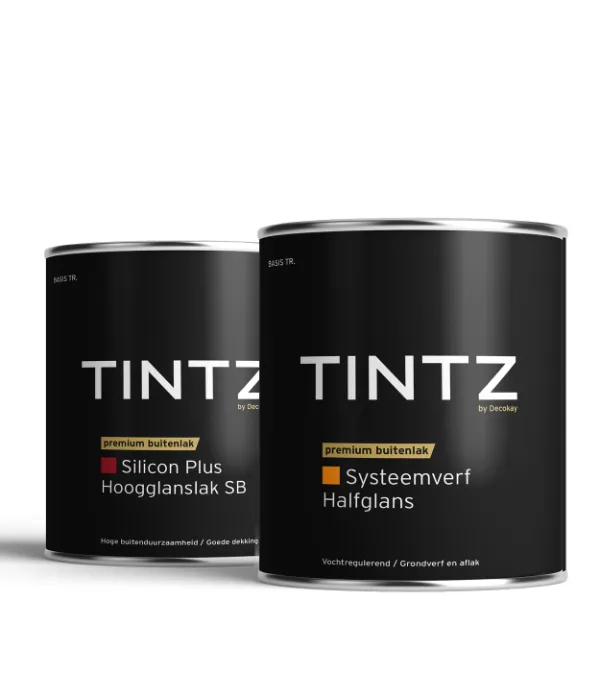 TINTZ Systeemverf dekkend halfglans 1 liter vanaf 49,95eu